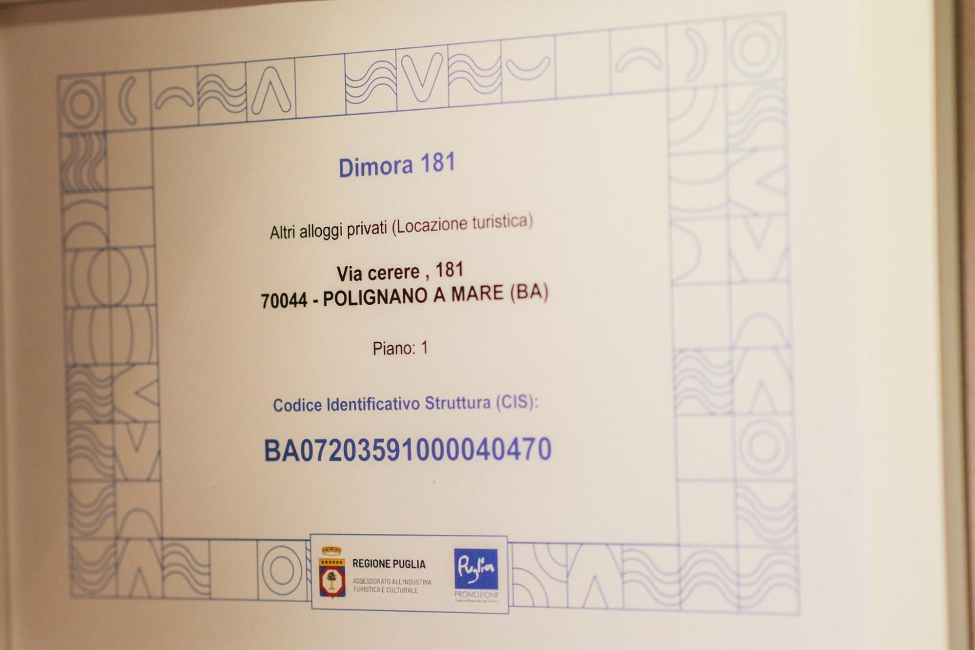 Dimora 181 Villa Polignano a Mare Dış mekan fotoğraf